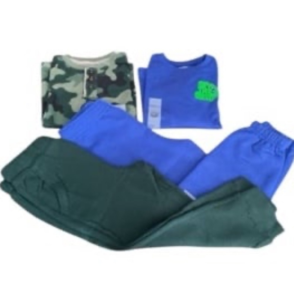 4T Boys 2 Jogger Sets
